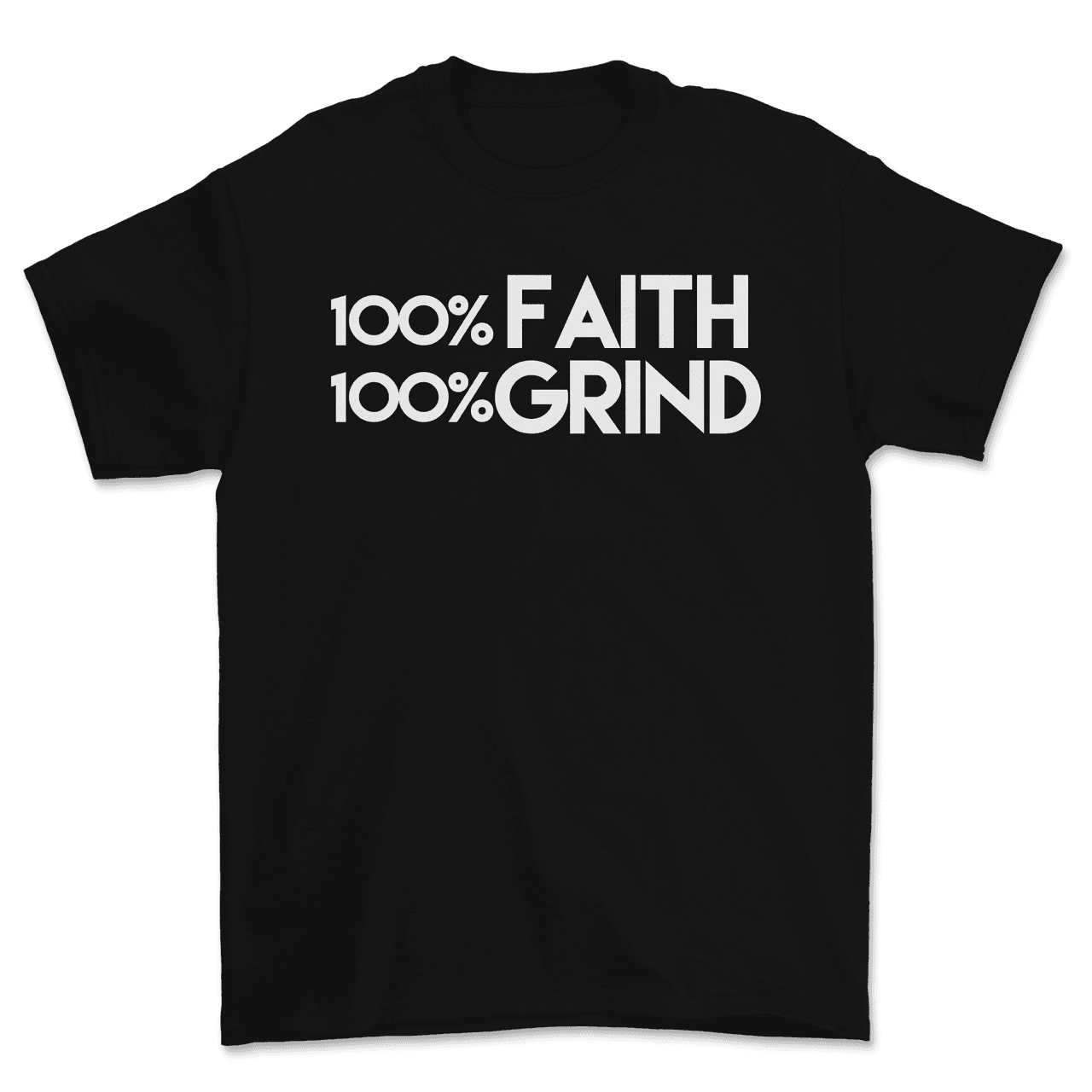 100% Faith and 100% Grind t-shirt – Faith and Grind Basketball School Westchester NY
