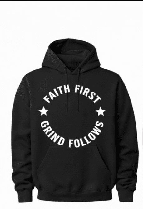 Faith 1st Grind Follows hoodie – Faith and Grind Basketball School apparel